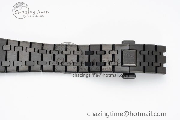 MIROTIME Royal Oak 34mm Black Ceramic BF Best Edition Black Dial on Black Ceramic Bracelet A Reliable 10222