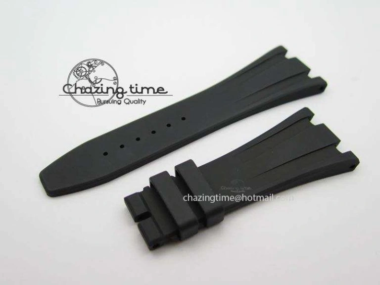 MIROTIME TimelessDesign Royal Oak Offshore Black & White Marcus JF Best Edition On White Rubber Strap A7750 (Free Black Strap) 5068