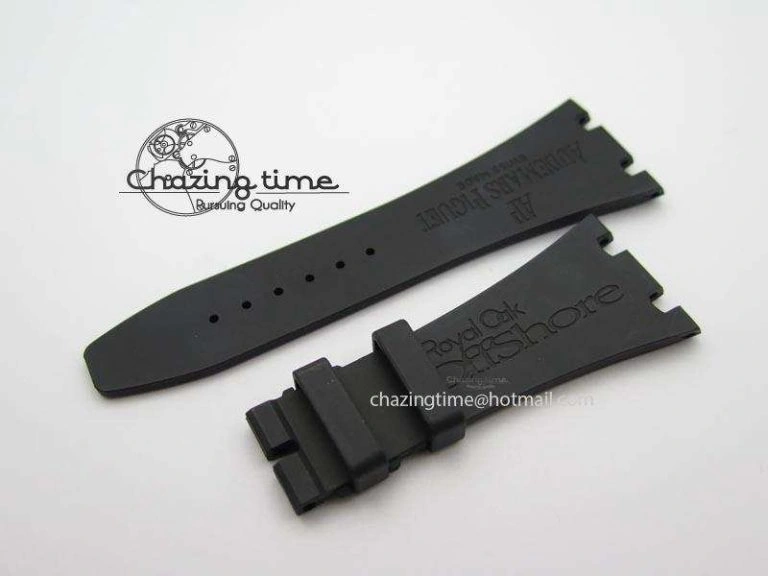 MIROTIME TimelessDesign Royal Oak Offshore Black & White Marcus JF Best Edition On White Rubber Strap A7750 (Free Black Strap) 5068