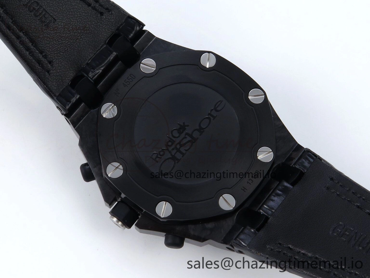MIROTIME Royal Oak Offshore ‘Bumble Bee’ TKF Best Edition on Black Leather Strap A FastDry 4356