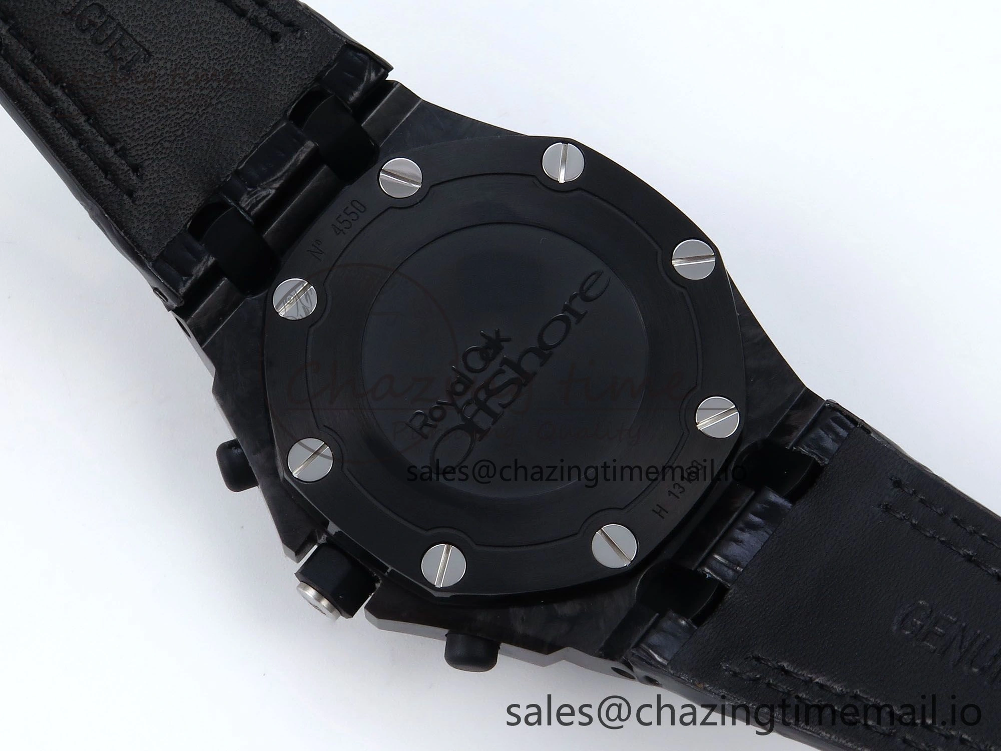 MIROTIME Royal Oak Offshore ‘Bumble Bee’ TKF Best Edition on Black Leather Strap A FastDry 4356