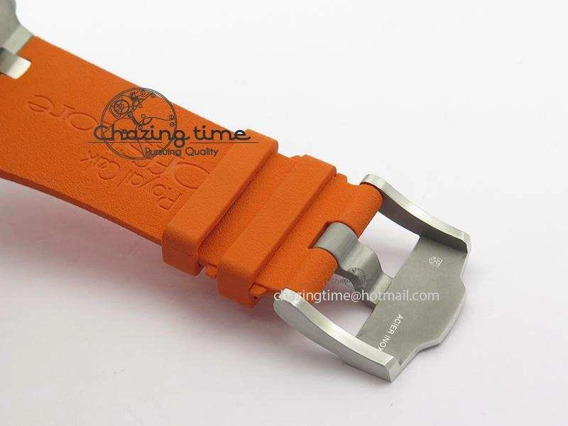 MIROTIME Efficient Royal Oak Offshore Diver Chronograph Orange JF Best Edition On Orange Rubber Strap A 5081