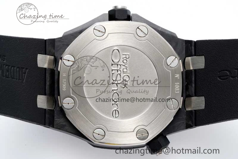 MIROTIME Royal Oak Offshore Diver Forged Carbon IPF Best Edition on Rubber Strap MIYOTA Thermal 4731