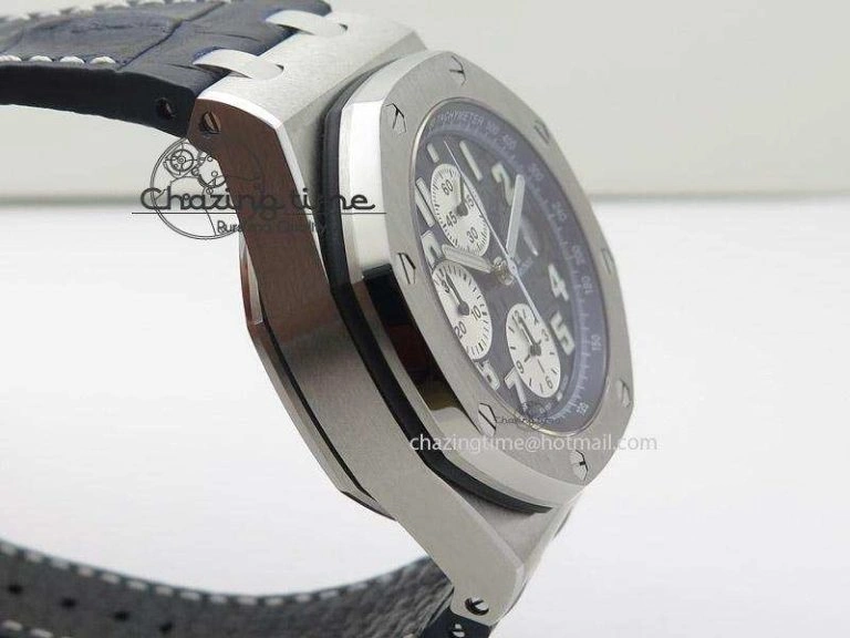 MIROTIME Royal Oak Offshore JF Best Edition Blue Themes on Blue Leather Strap A Original 5135