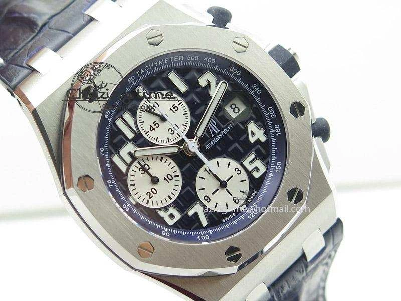 MIROTIME Royal Oak Offshore JF Best Edition Blue Themes on Blue Leather Strap A Original 5135