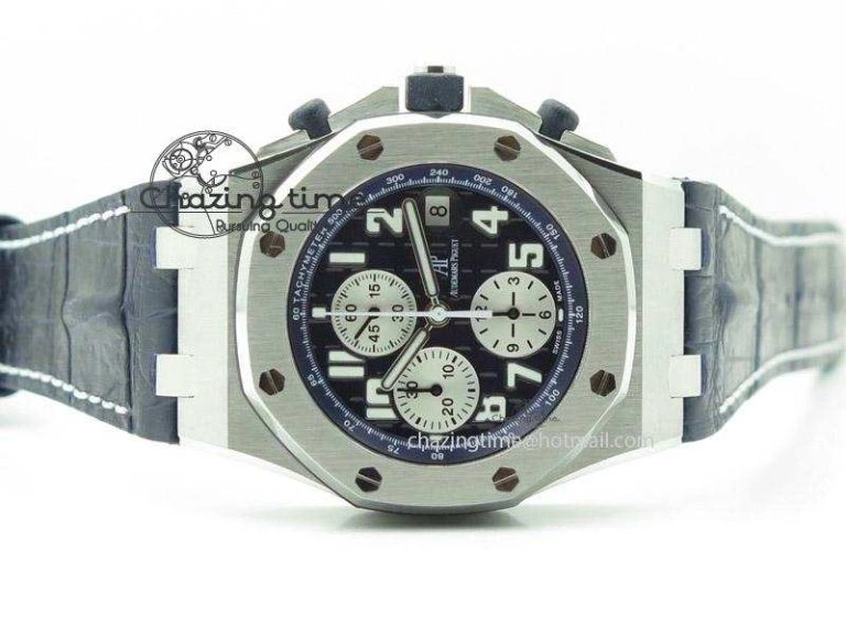 MIROTIME Royal Oak Offshore JF Best Edition Blue Themes on Blue Leather Strap A Original 5135