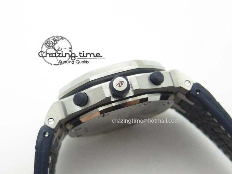 MIROTIME Royal Oak Offshore JF Best Edition Blue Themes on Blue Leather Strap A Original 5135