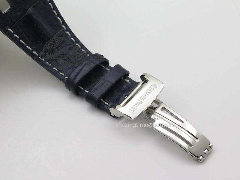 MIROTIME Royal Oak Offshore JF Best Edition Blue Themes on Blue Leather Strap A Original 5135