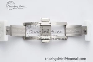 MIROTIME EasyCare Royal Oak Perpetual Calendar 26579CB White Ceramic APSF Best Edition on White Ceramic Bracelet A5134 V 4734