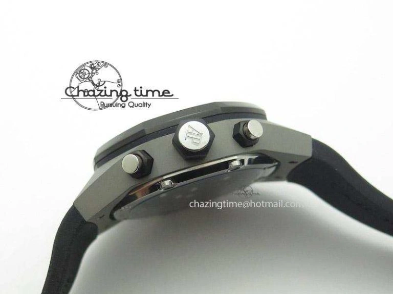 MIROTIME Tourbillon Concept GMT SS Black Blue Dial On Black Rubber Strap Japan Quartz HighQuality 5100