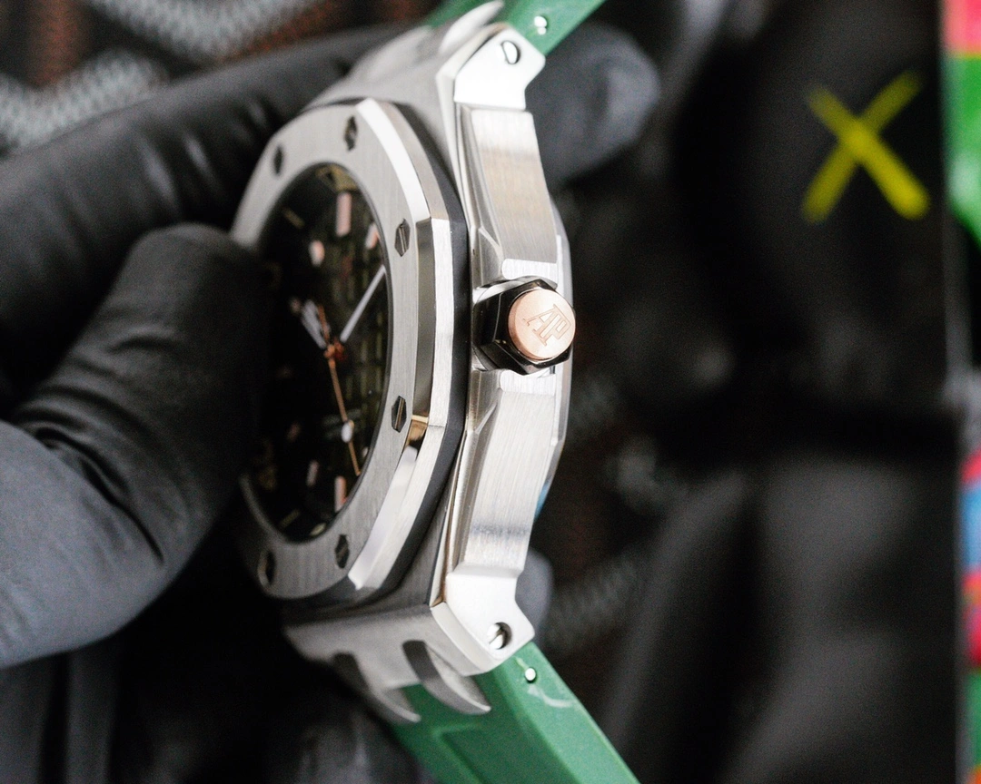 NewStyle AP Offshore Stainless Steel Automatic Green Dial 155