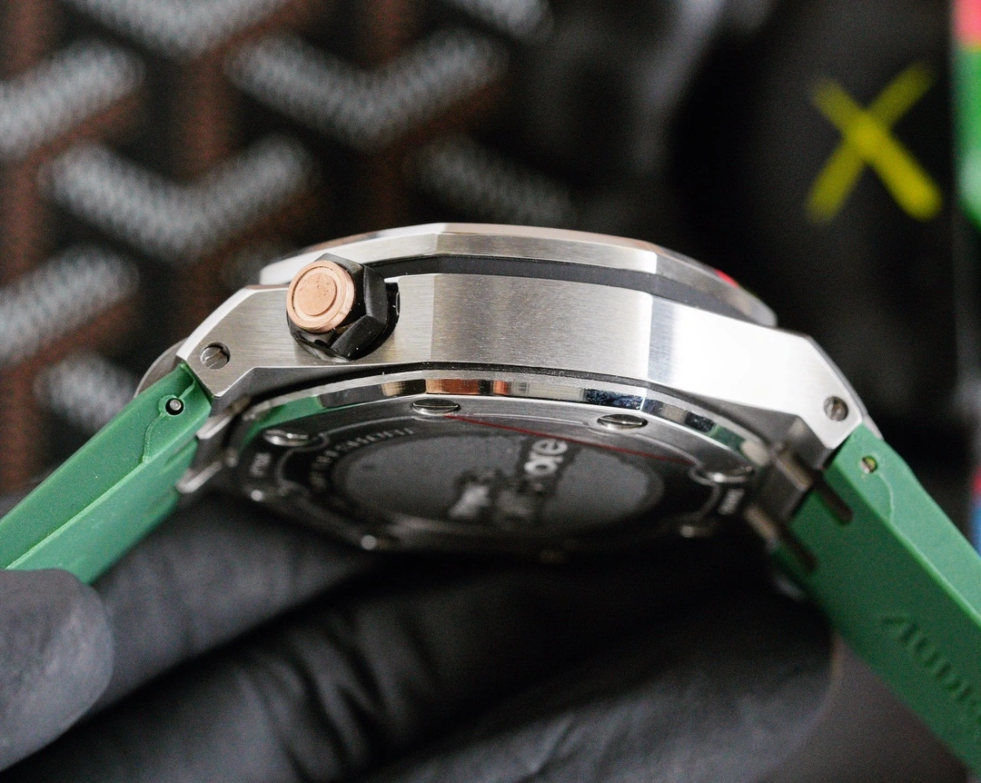NewStyle AP Offshore Stainless Steel Automatic Green Dial 155