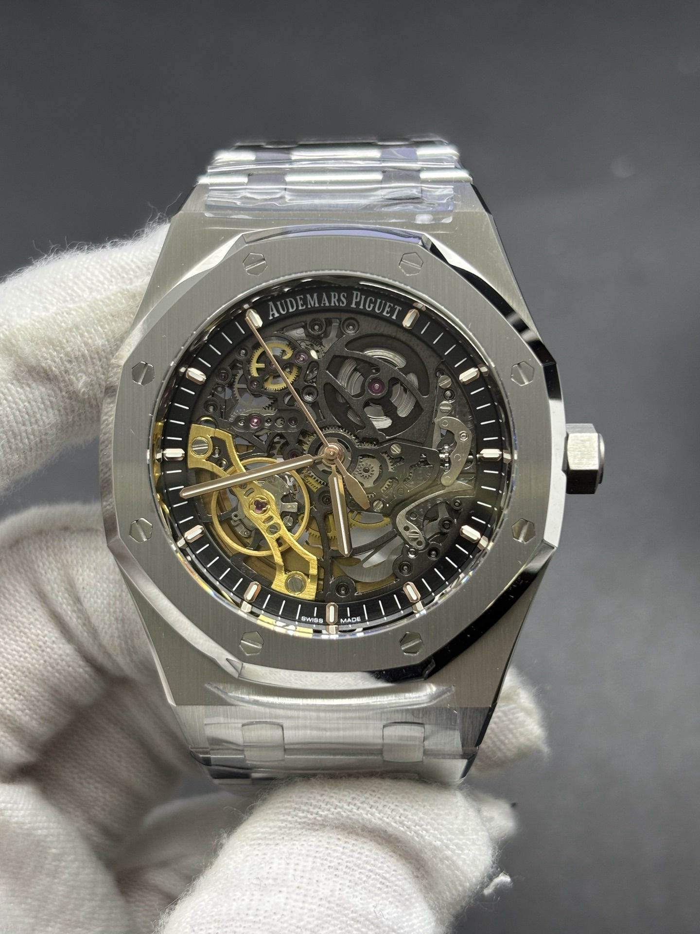 Lightweight Audemars Piguet Royal Oak Double Balance Wheel Openworked 41mm 158
