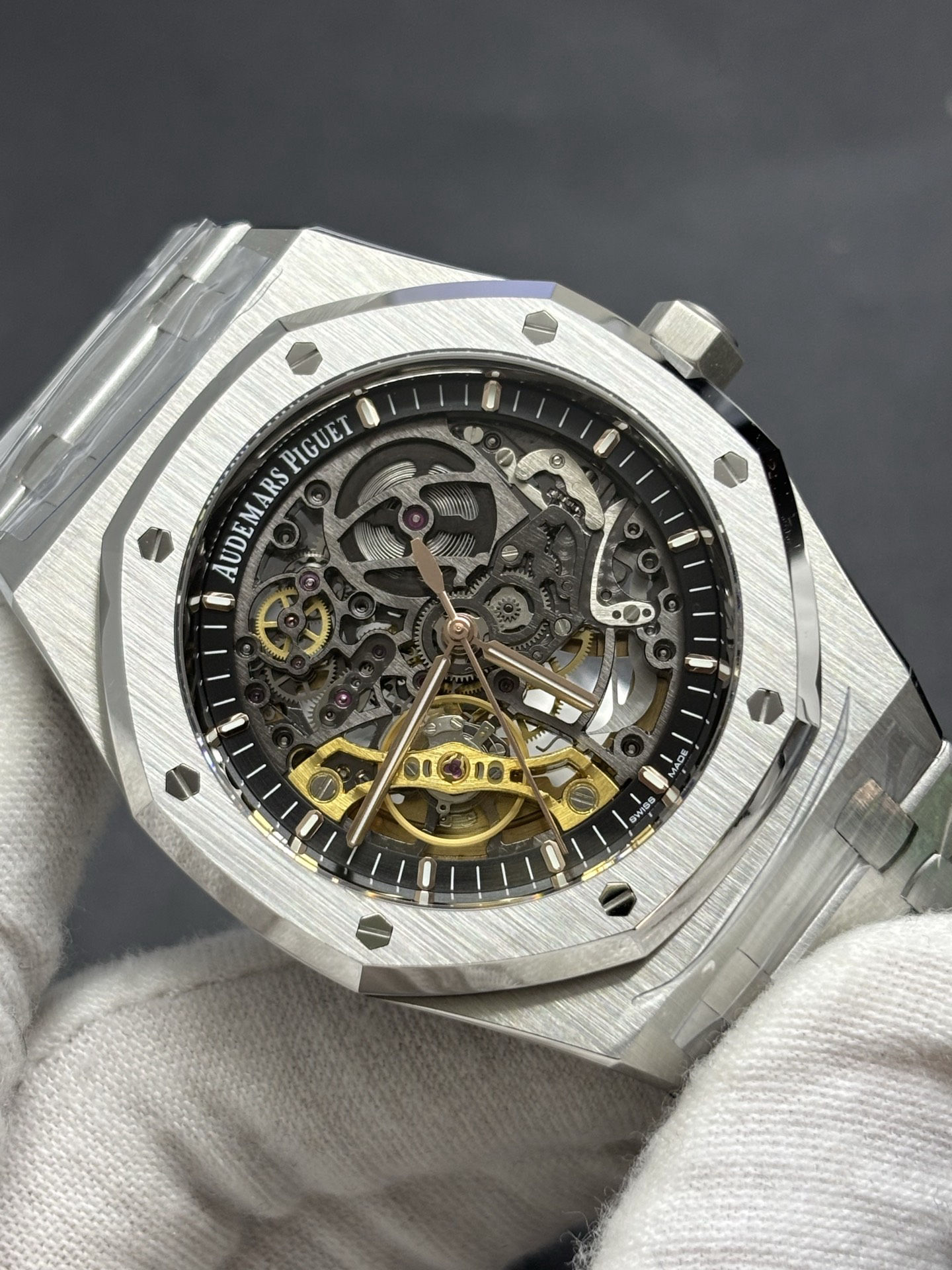 Lightweight Audemars Piguet Royal Oak Double Balance Wheel Openworked 41mm 158