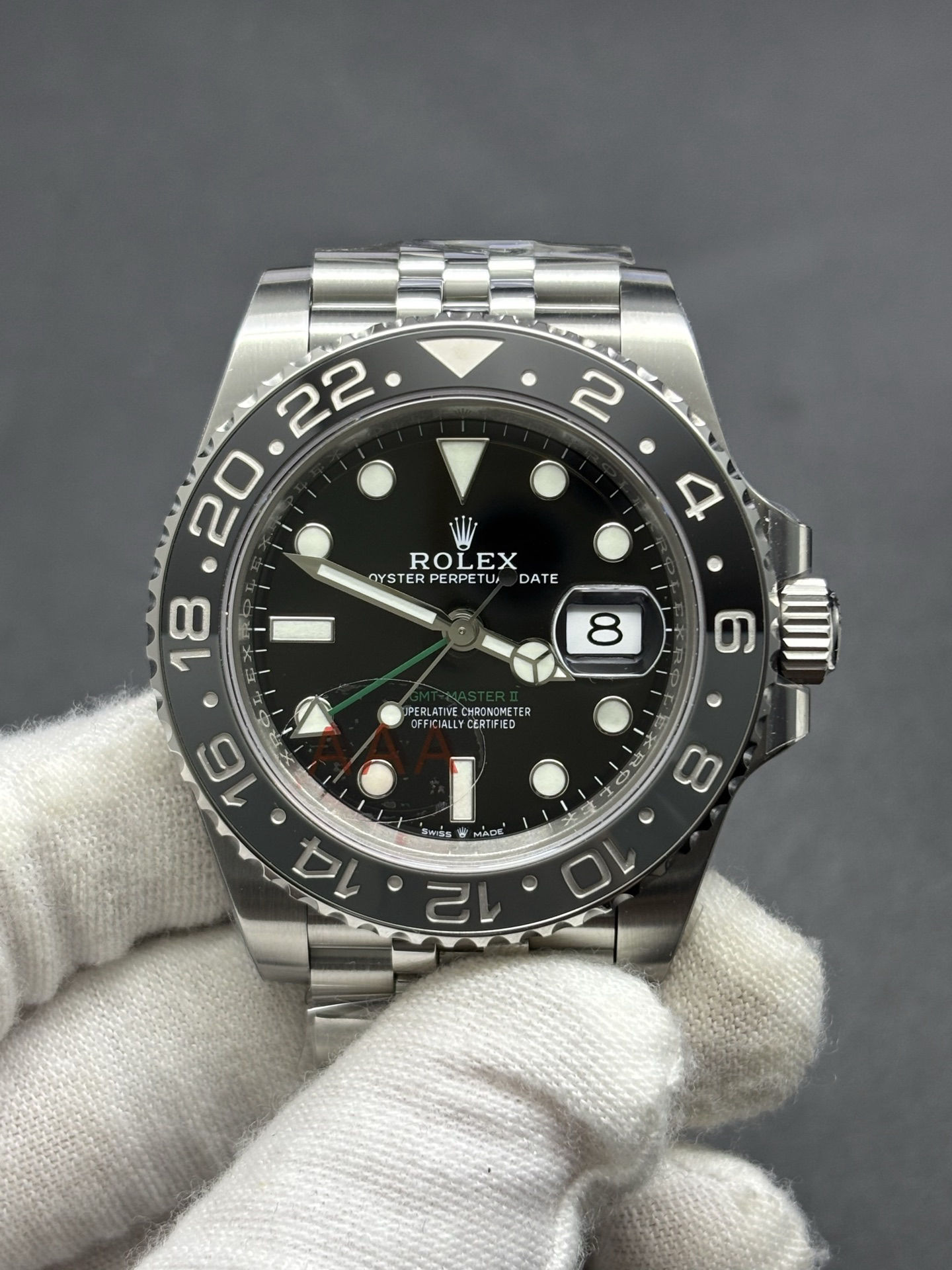 Functional Bruce Wayne GMT-Master II ref 126710GRNR 32