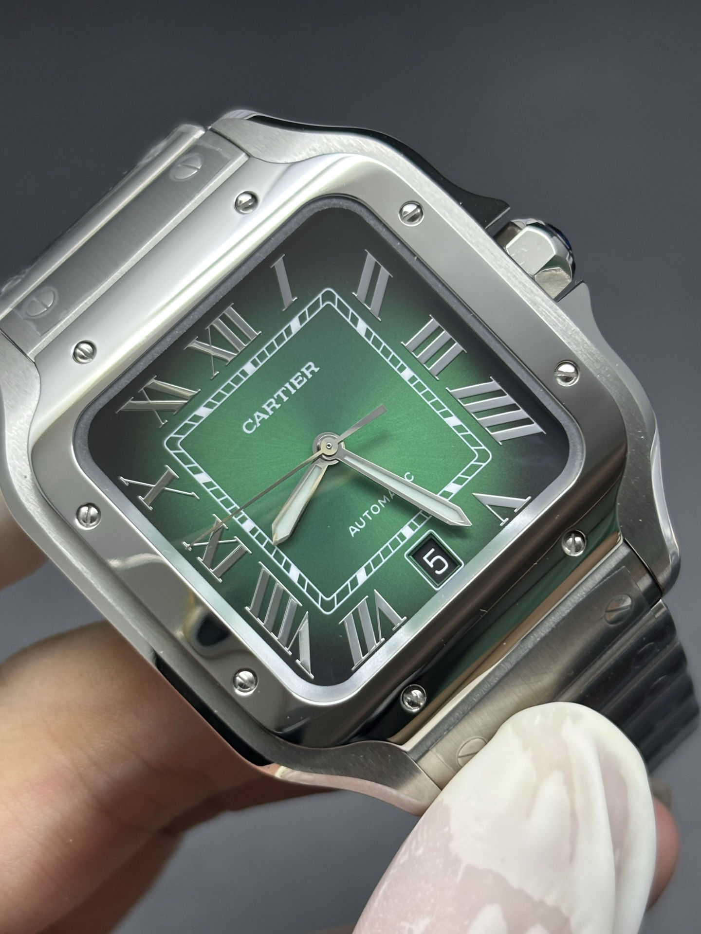 Cartier Santos de Cartier Green Dial RelaxedFit 134