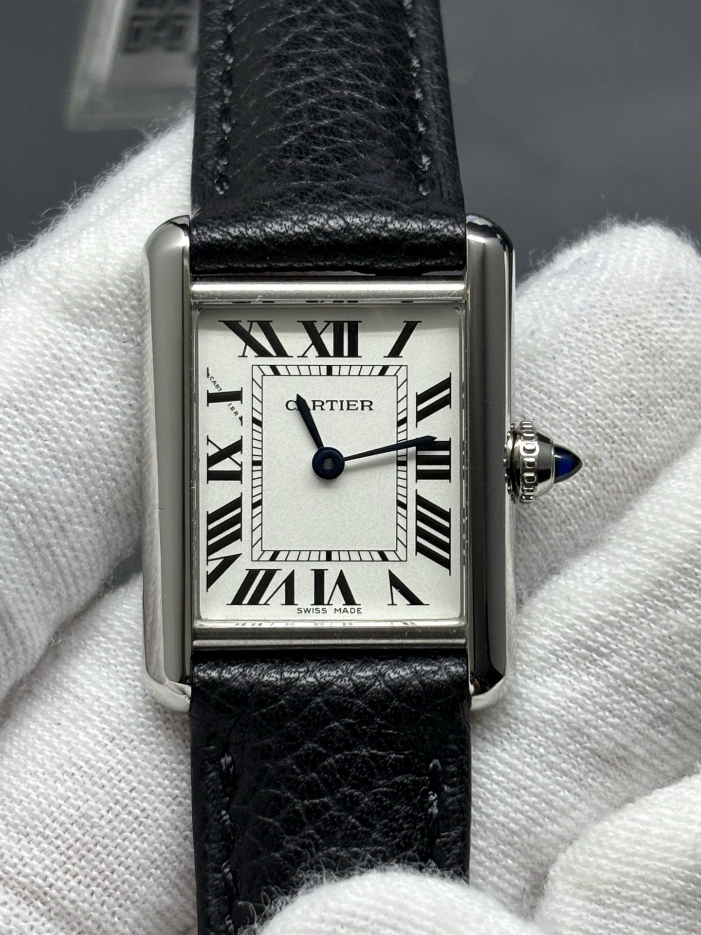Compact Cartier Tank Must Small Model Steel Case 137