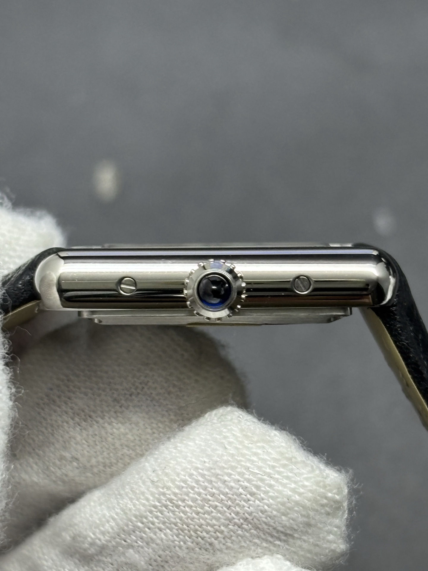 Compact Cartier Tank Must Small Model Steel Case 137