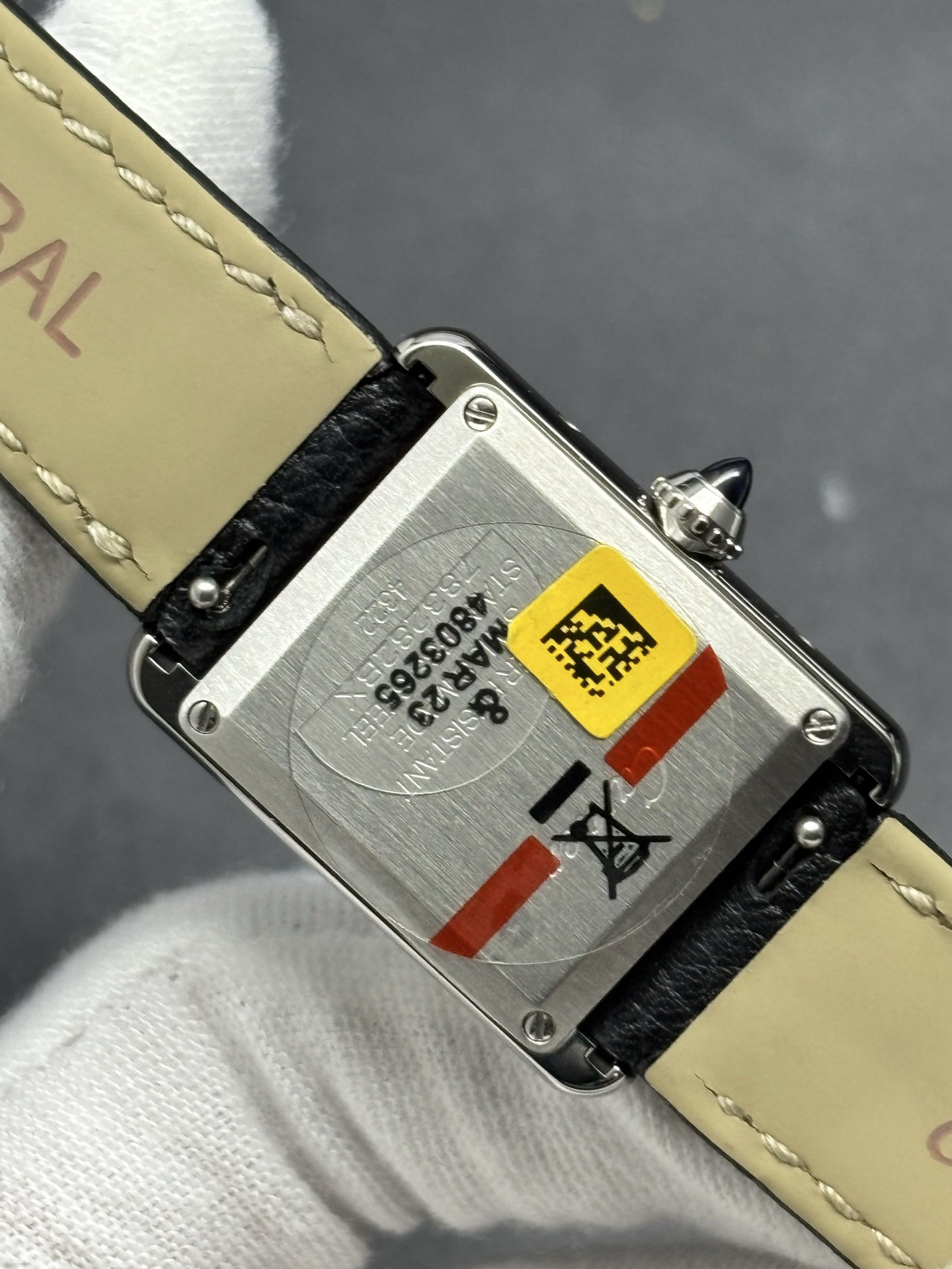 Compact Cartier Tank Must Small Model Steel Case 137