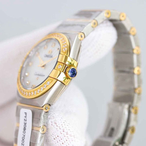 NewStyle Constellation Co-Axial Watch - 27mm Steel And Yellow Gold Case 112