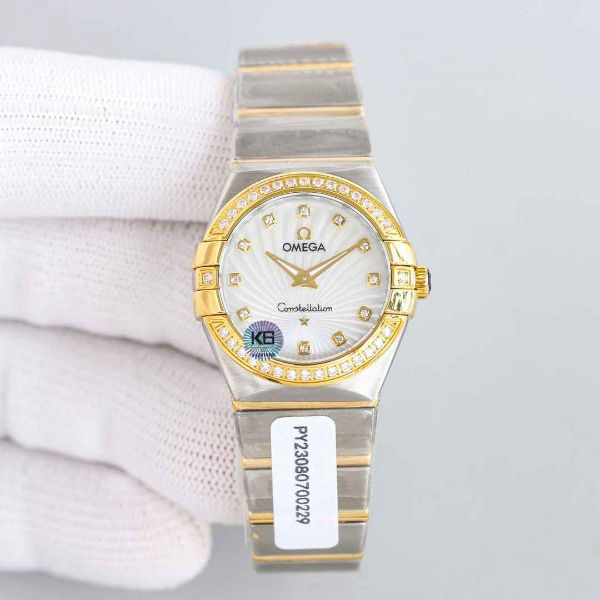 NewStyle Constellation Co-Axial Watch - 27mm Steel And Yellow Gold Case 112