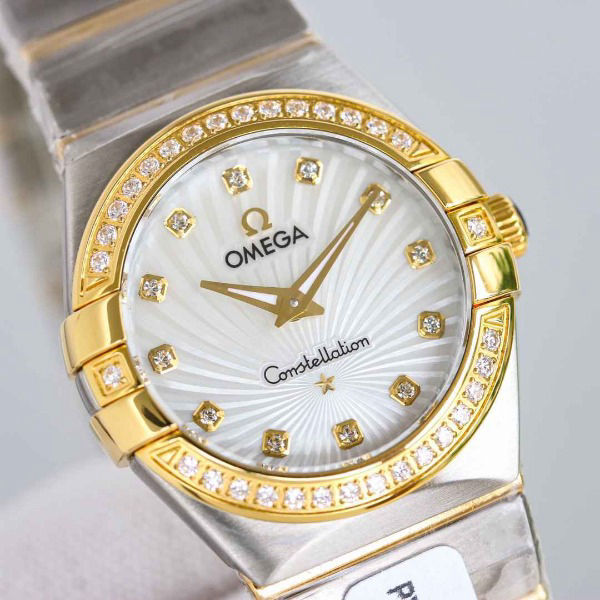 NewStyle Constellation Co-Axial Watch - 27mm Steel And Yellow Gold Case 112