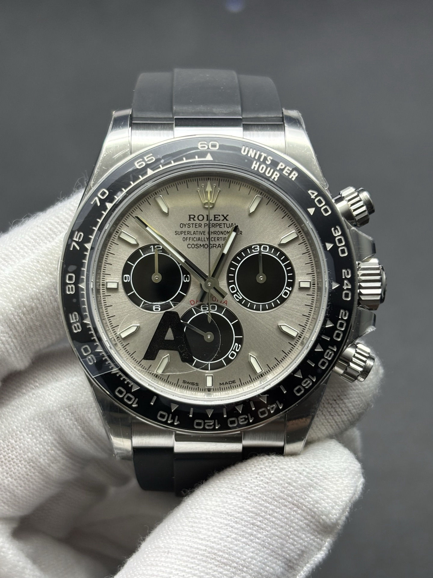 MultiPurpose Cosmograph Daytona with Oysterflex Rubber Strap 40
