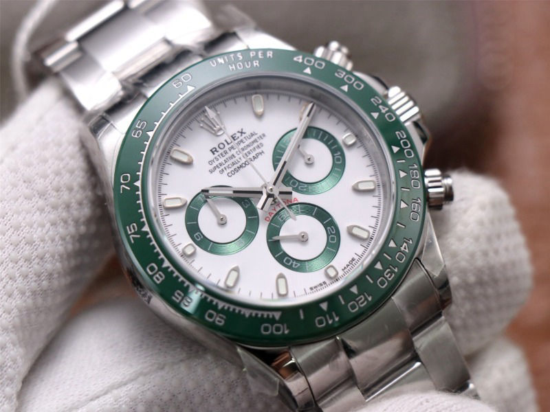 Tailored Daytona 40mm Green Ceramic Bezel Men Automatic Watch 5