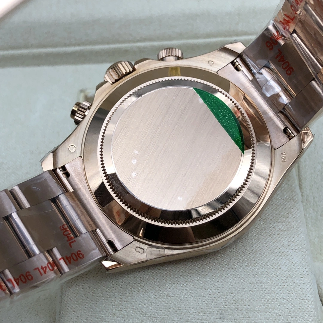 Compact Daytona Chronograph Rose Gold Diamond Black Dial 9