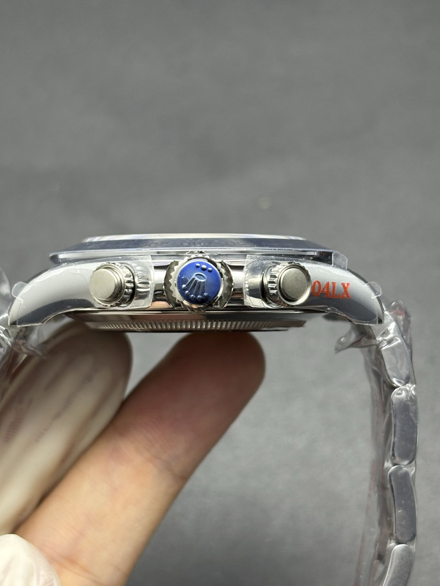 Daytona Chronograph Stainless Steel Blue Dial Resilient 16