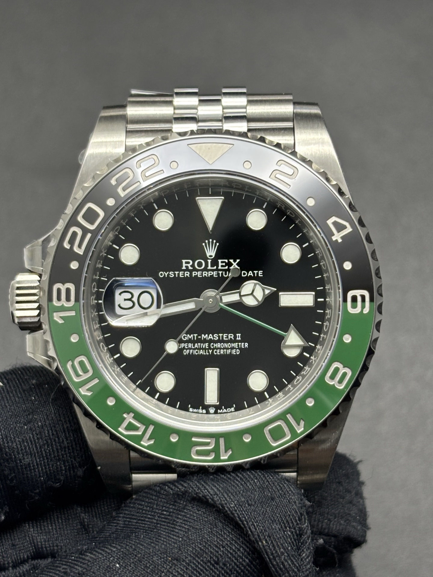 GMT-Master II Sprite Left-Handed Stainless Steel on Jubilee Bracelet OnTrend 13