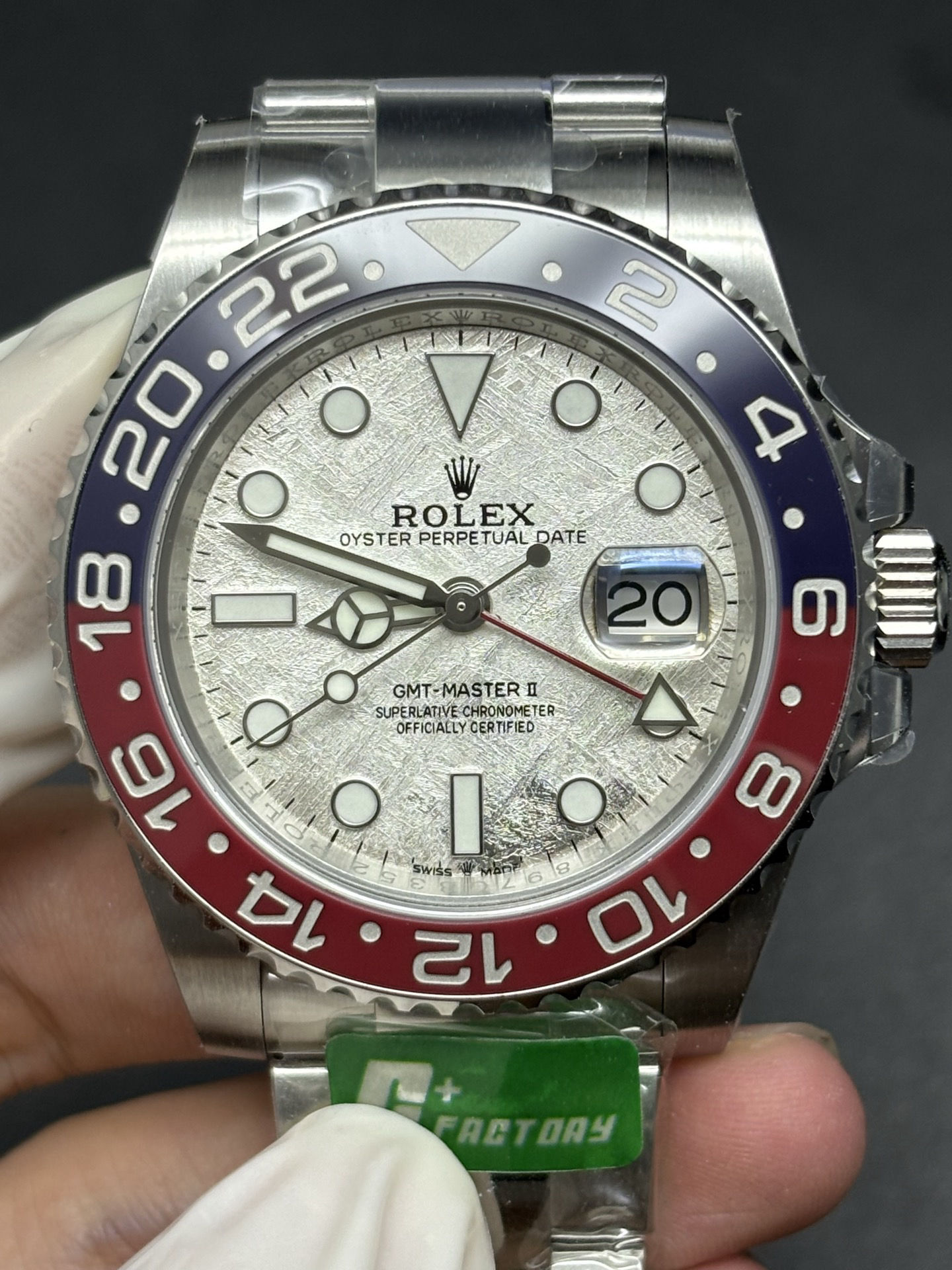Breathable GMT-Master II White Meteorite Ref. 126719BLRO- 6