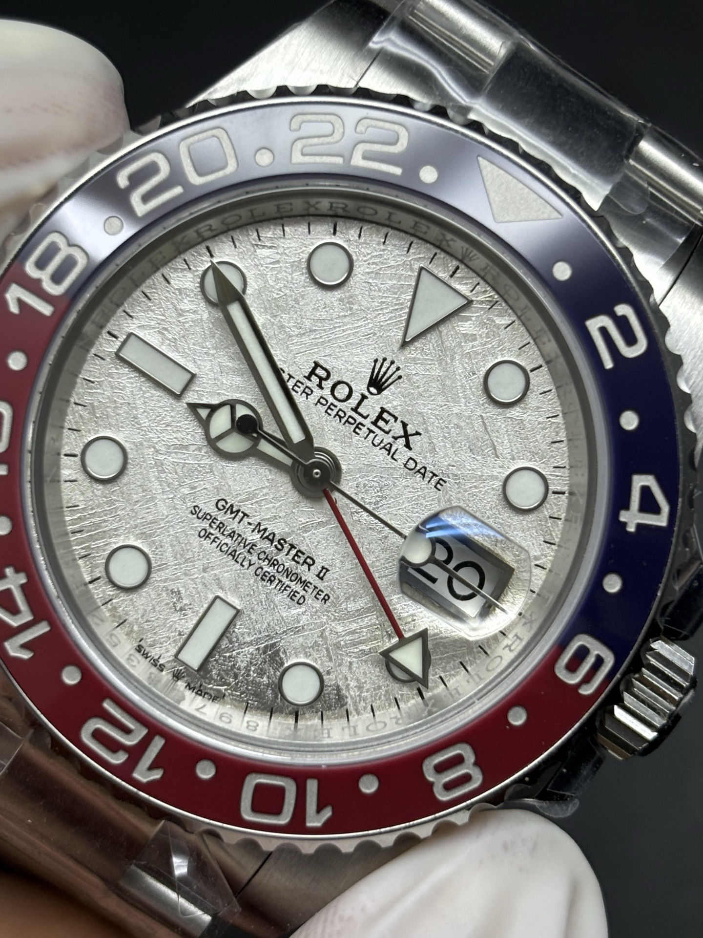 Breathable GMT-Master II White Meteorite Ref. 126719BLRO- 6