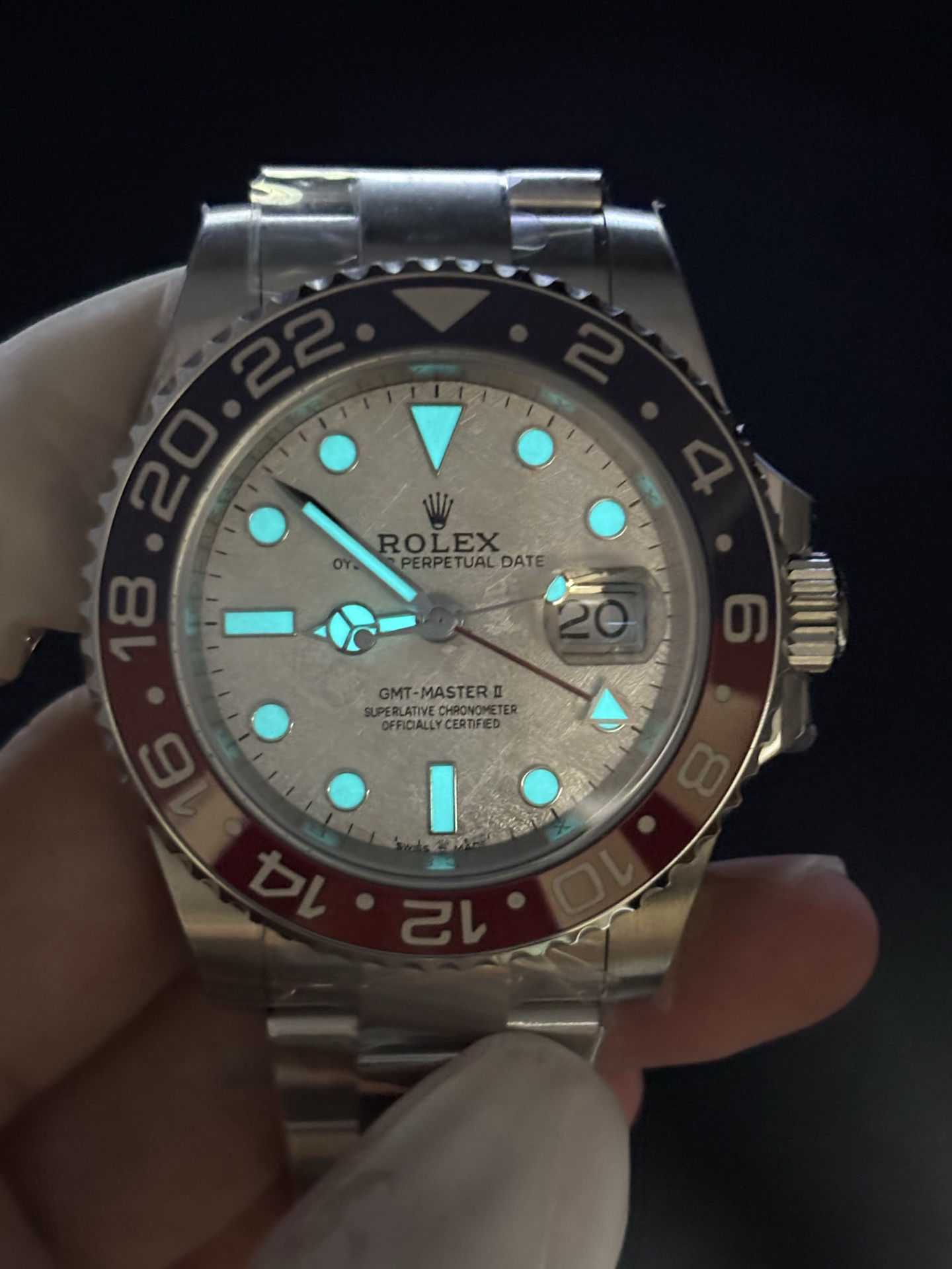 Breathable GMT-Master II White Meteorite Ref. 126719BLRO- 6