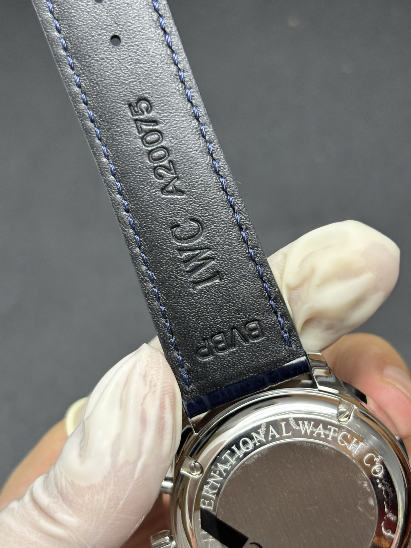 IWC Portugieser Chronograph Silver Dial Compact 183