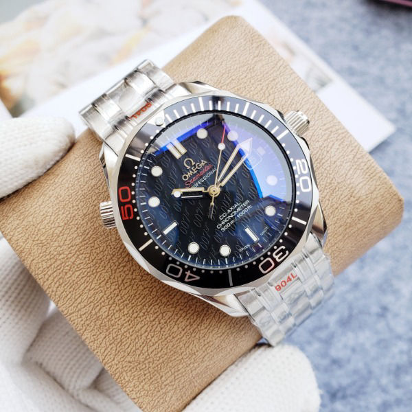 WeatherProof Omega 007 James Bond Mens Watch with Blue Dial 111