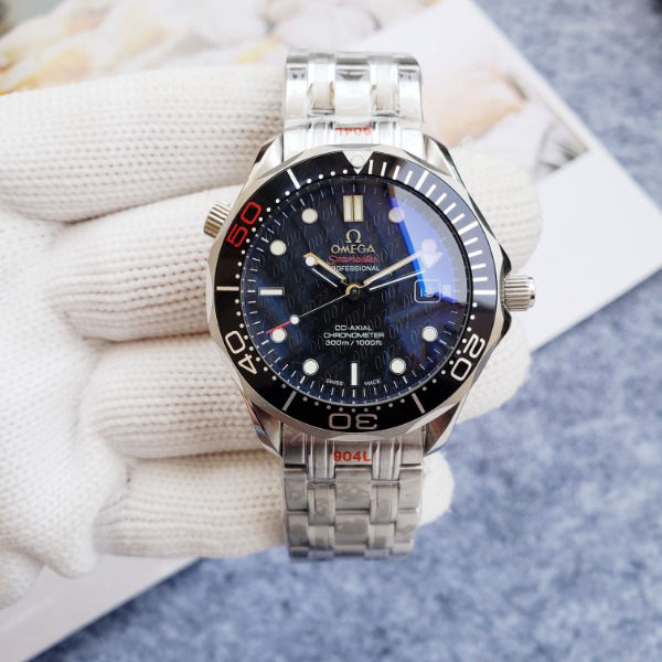 WeatherProof Omega 007 James Bond Mens Watch with Blue Dial 111