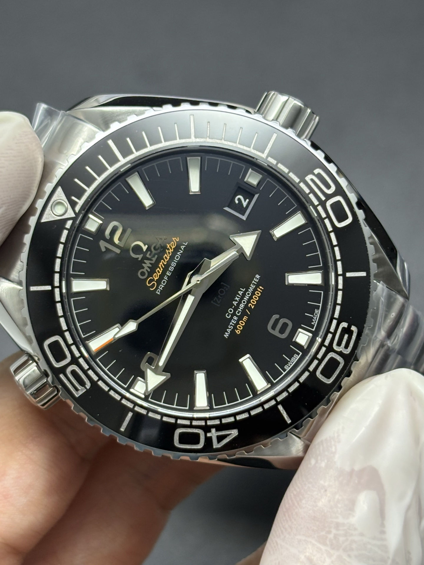 GoodFit Omega Seamaster Planet Ocean 600M Ceramic Bezel 120