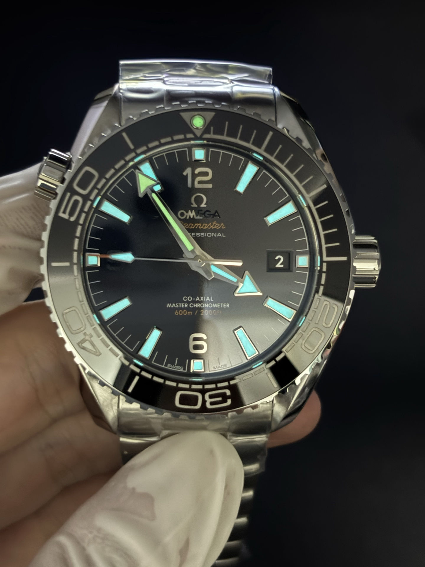 GoodFit Omega Seamaster Planet Ocean 600M Ceramic Bezel 120