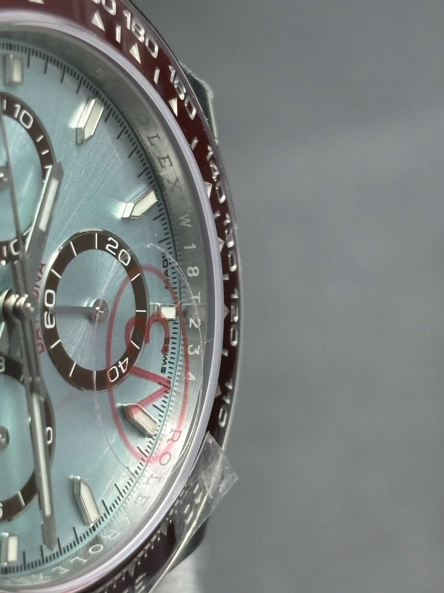 QuickDry Oyster Perpetual Cosmograph Daytona – Platinum with Ice Blue Dial 41