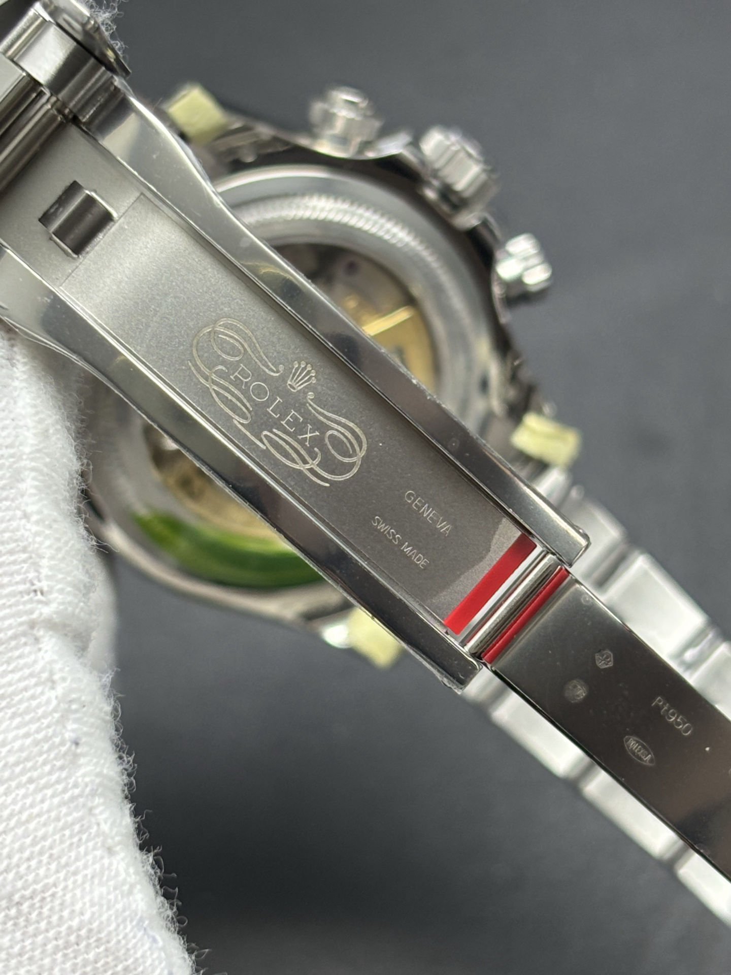 QuickDry Oyster Perpetual Cosmograph Daytona – Platinum with Ice Blue Dial 41