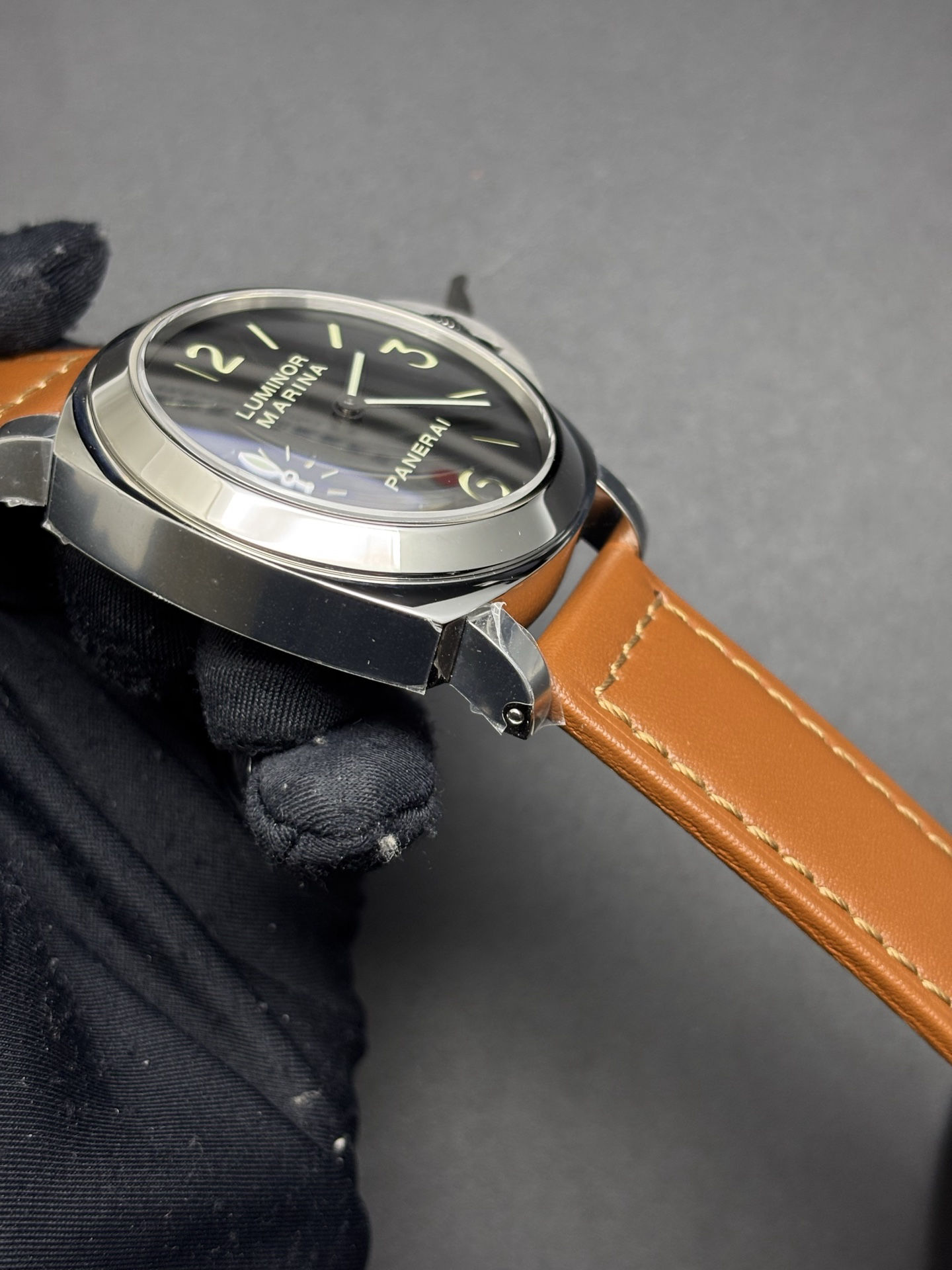 Colorful Panerai Luminor Marina 44mm Stainless Steel Watch reference PAM 104
