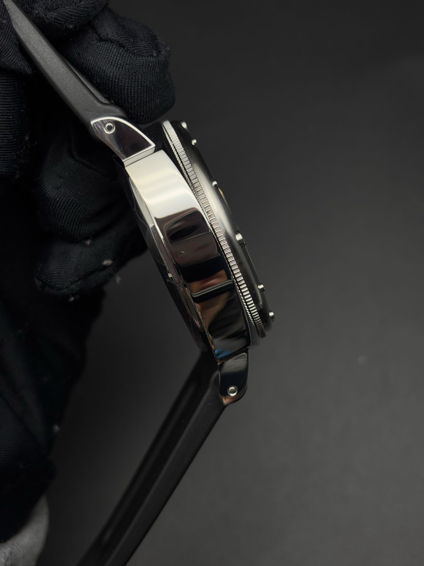 Lightweight Panerai Luminor Submersible Watch Black Dial 44mm case 106
