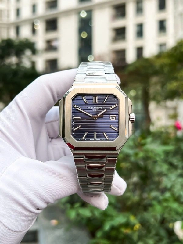 ModernLook Patek Philippe Cubitus Stainless Steel Blue Dial Men's Watch 98