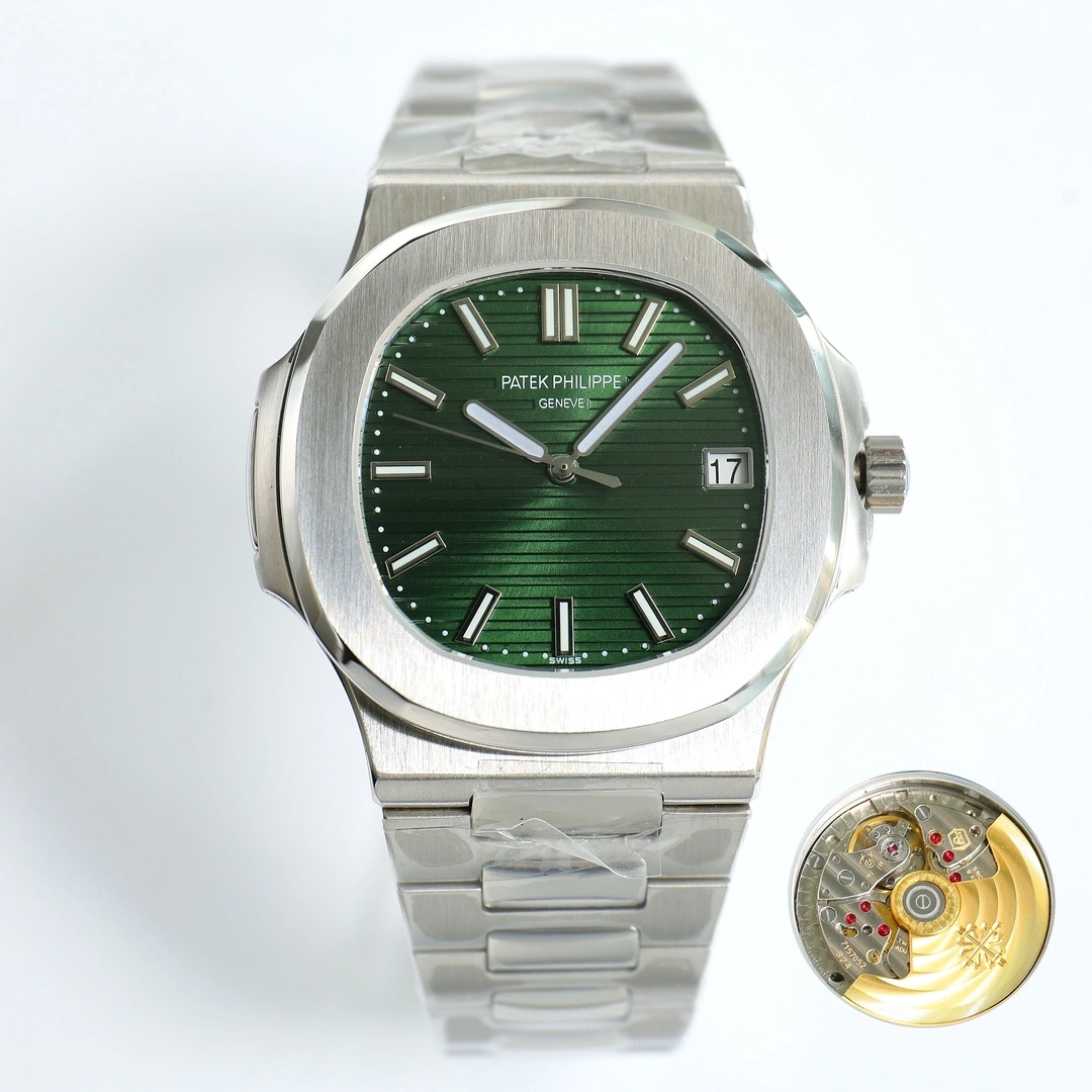 Resilient Patek Philippe  Series 5711 Nautilus Green Dial 99
