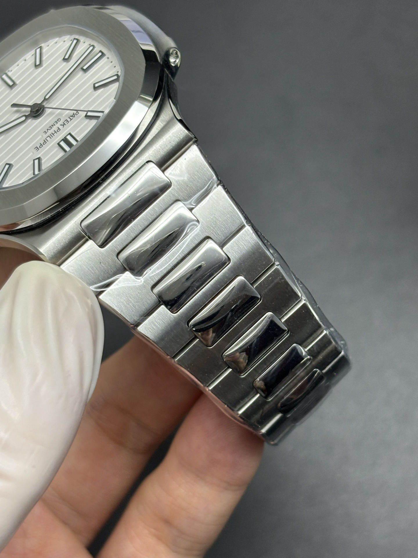 Patek Philippe Nautilus 40mm 57111A White Dial Sustainable 100