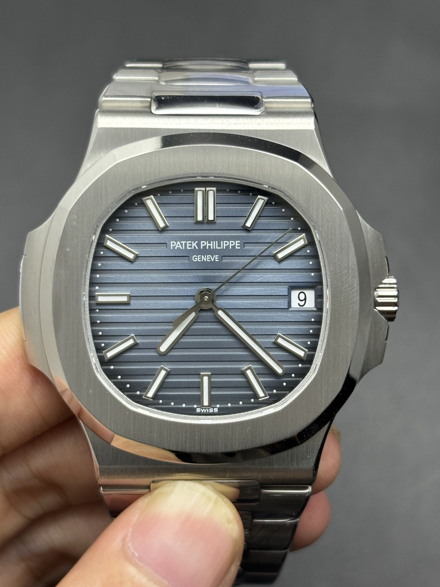 Patek Philippe Nautilus Blue Dial Durable 103