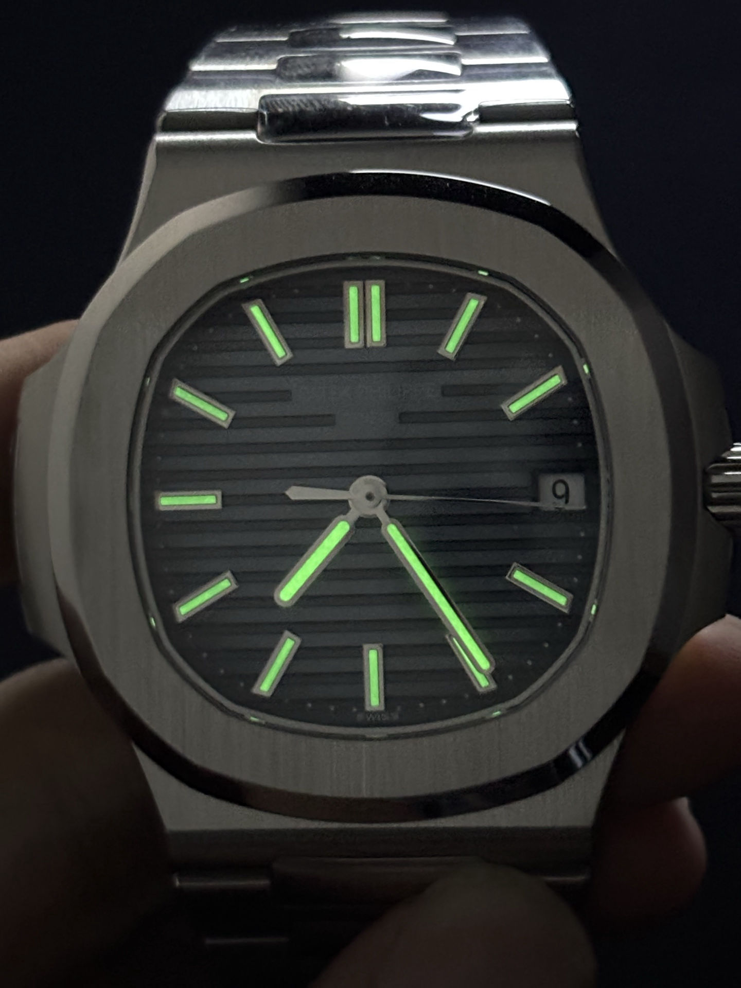 Patek Philippe Nautilus Blue Dial Durable 103
