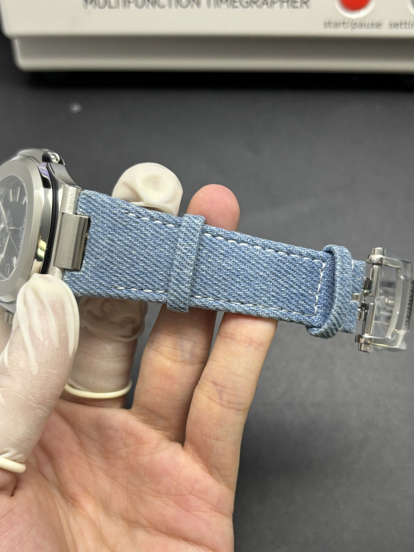 Unisex Patek Philippe Nautilus Flyback Chronograph Ref 5980 60G- 93