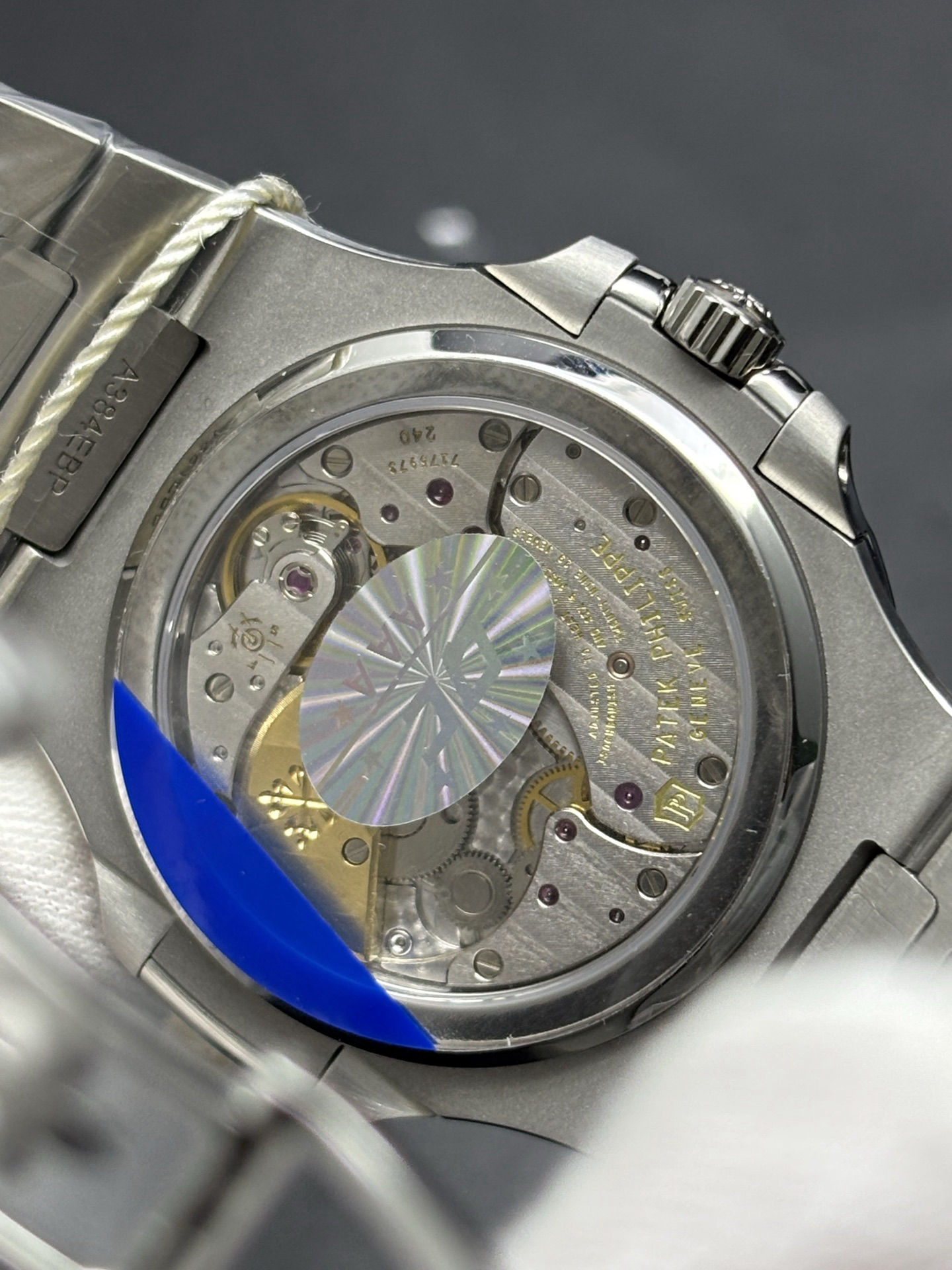 Snug Patek Philippe Nautilus Moon Phase Calendar Blue Dial 78